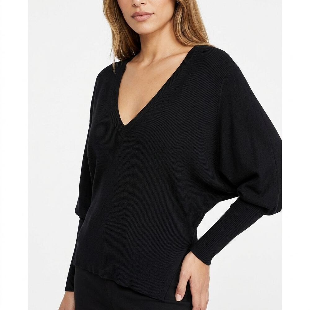 Express Design Studio Black Lightweight Top Women Size XS